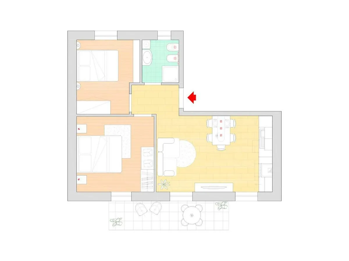 Discesa A Lago With Terrace And Garden On Lake Iseo Riva di Solto Apartmán