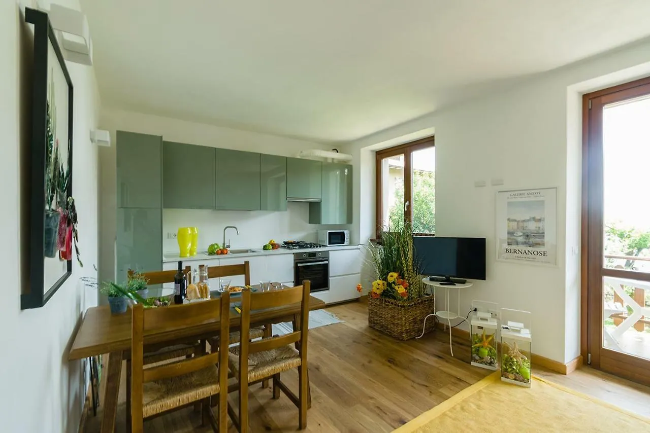 Apartmán Discesa A Lago With Terrace And Garden On Lake Iseo Riva di Solto